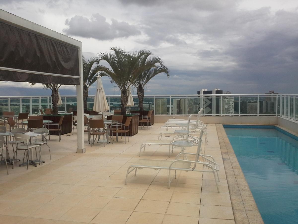 Flat No Coracao De Brasilia Aparthotel Exterior photo